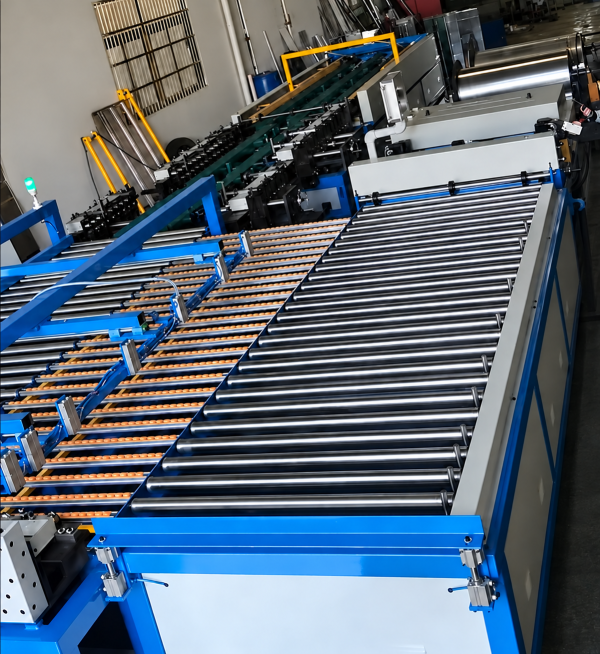 U-Shape automatic rectangular HVAC Duct production line